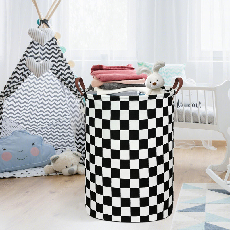 Panier à linge en tissu pliable