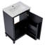 Modern Small Bathroom Vanity Cabinet With Ceramic Basin-579109380