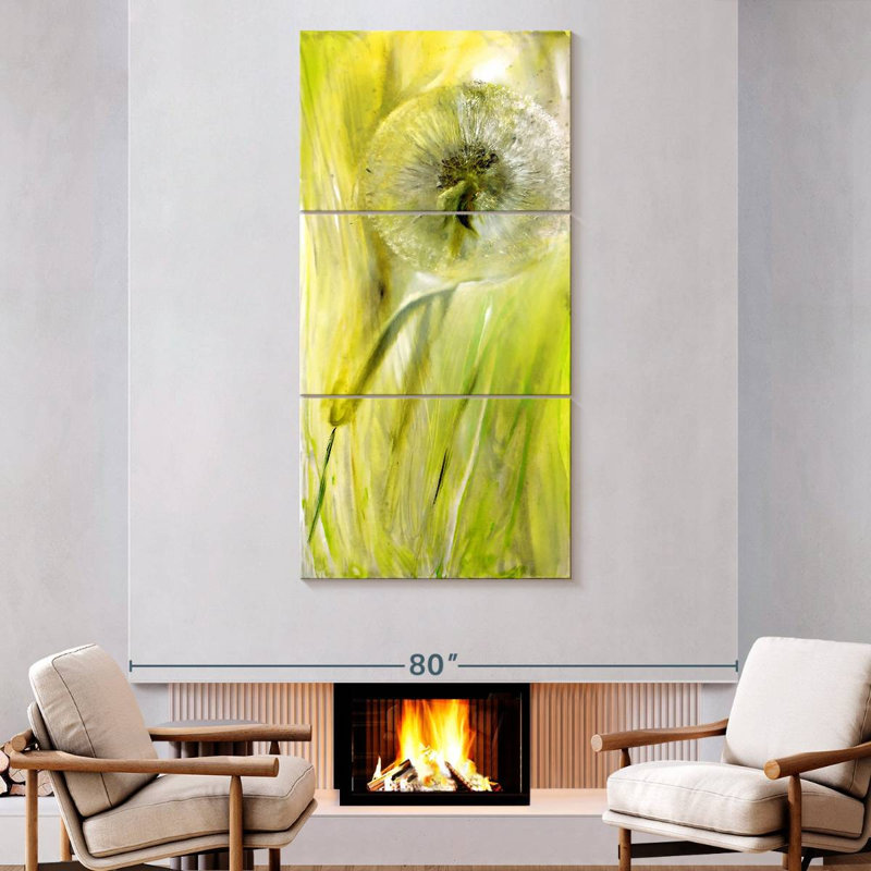 Dandelion Spring, 80" H x 39" W