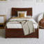 Harlowe Wood Platform Bed with Trundle-2058496873-2058496865