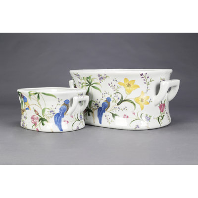 Ensemble de pots à fleurs 2 pièces