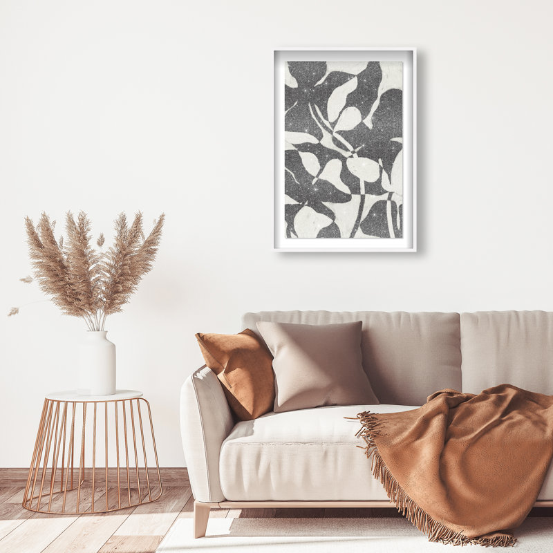Inverted Nature Print by Oliver Gal, 16.5"H x 11.5"W, White Shadowbox