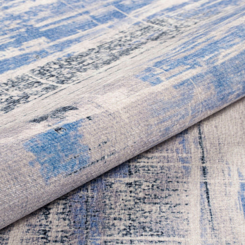 Luxurious Machine Washable Carpet, 100% Polyester, 7.5 x 10.8 Feet | Pile Height: 0.2 Inches, 1850 g/m² | Recycled Poly Cotton Underside, Easy Care, Perfect for Living Room & Bedroom, Soft & Durable Design
