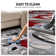 Rooshi Floral Gray/Red Area Rug