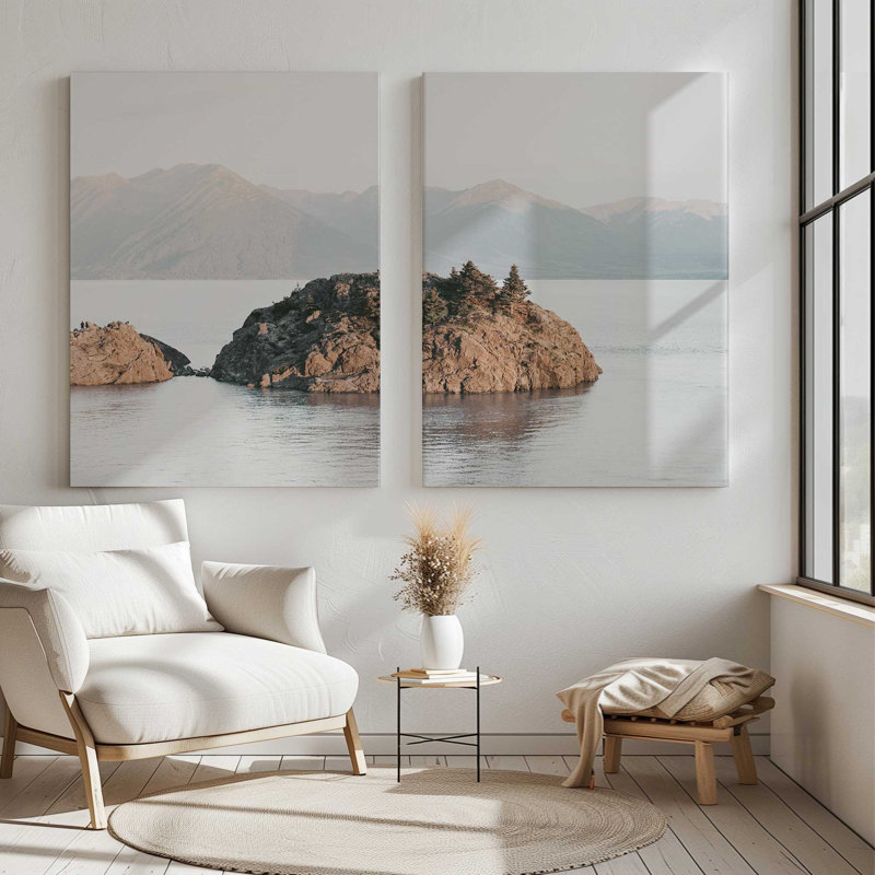 Sérénade Solitude | Impression sur toile 2 panneaux, H 36 po x l 54 po