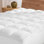 Protège-matelas en duvet synthétique réversible Premium