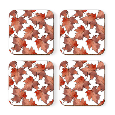 Sous-verres feuilles tombées automne automne