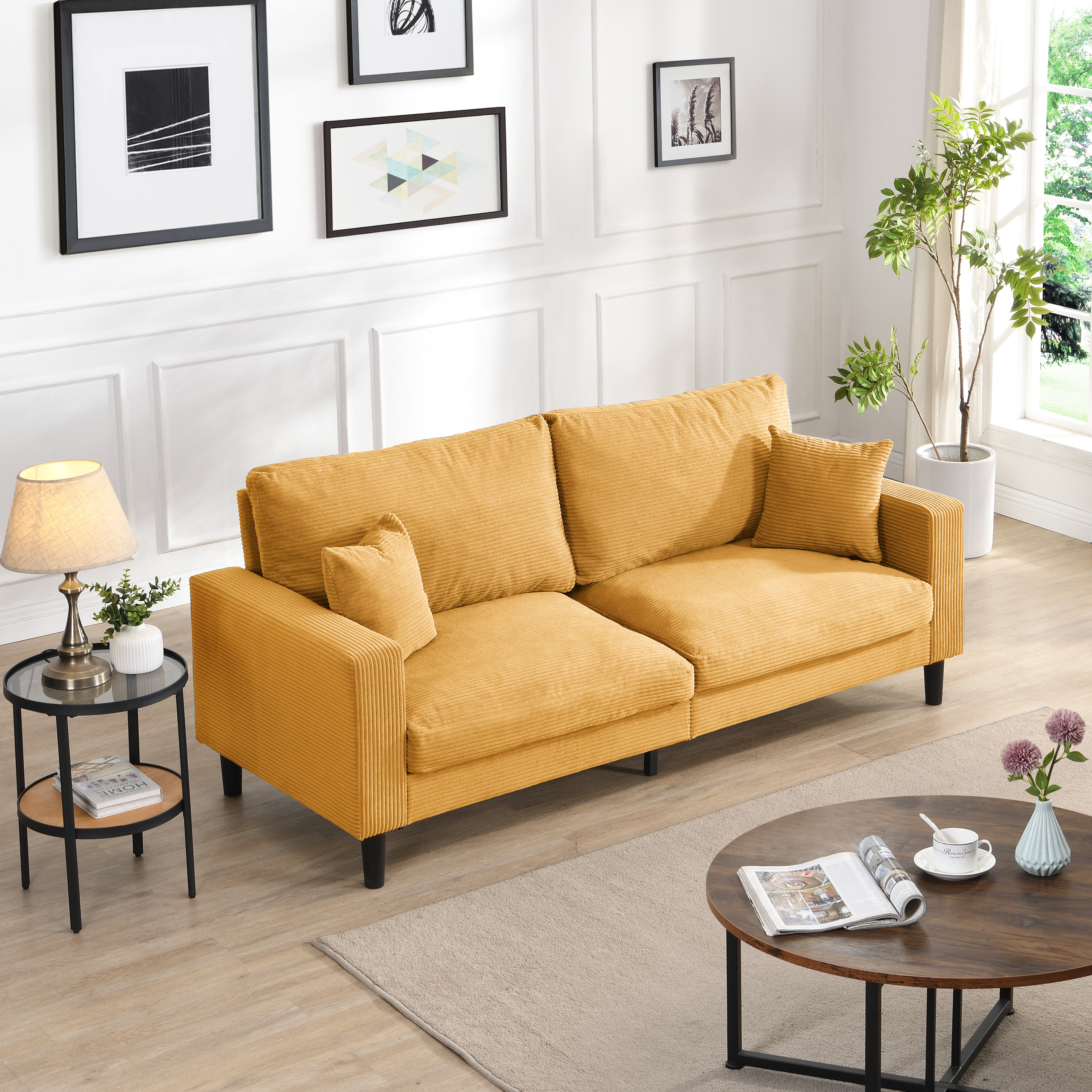 A Living Room Sofa With Removable Cushions: Ultimate Comfort & Style