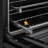 ZLINE 36 in. Black Stainless Paramount Induction Range with 5 Element Cooktop and Electric Oven-120165291