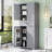 Bathroom Storage Cabinet With Multi-Functional Storage Space, Drawer With Slide Rails, Adjustable Shelf, Grey-1043564804