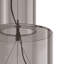 Medea Suspension 2 Smoky Transparent Matt Steel L3204 Ul-557394689