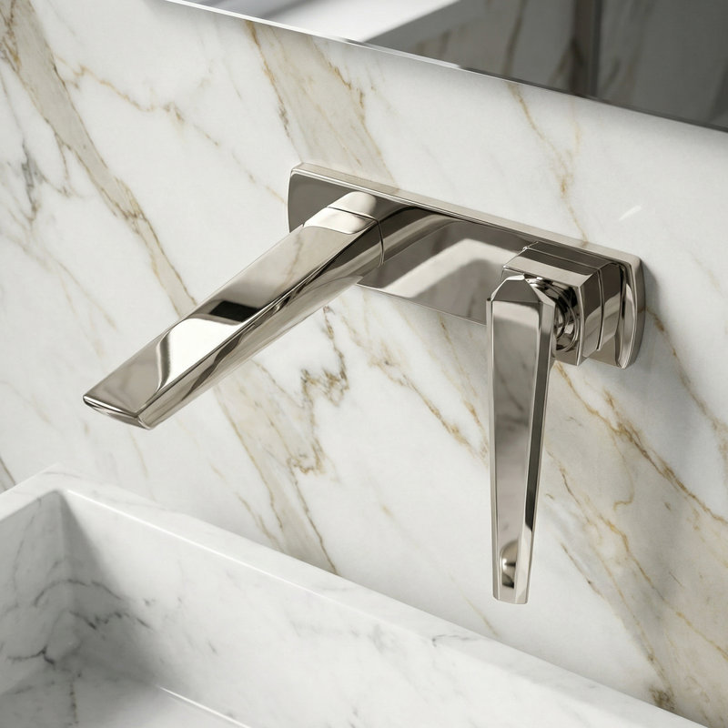 IKON Luxury Wall-Mount Bathroom Faucet
