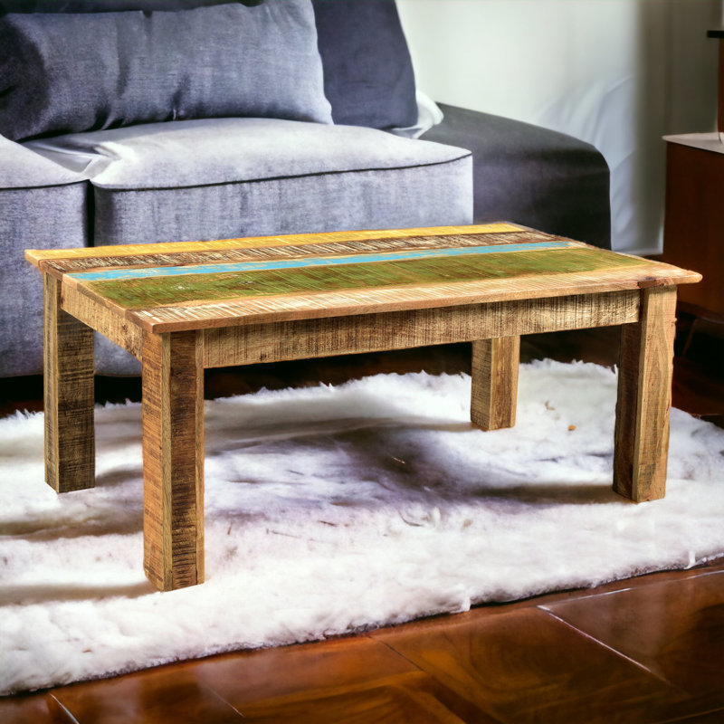 Natascha Solid Wood Single Coffee Table
