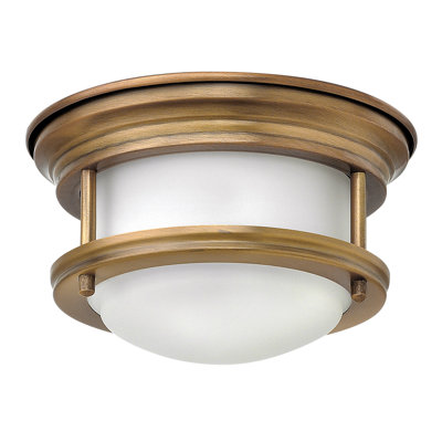Hadley 1 - Light 7.75" Simple Drum Flush Mount