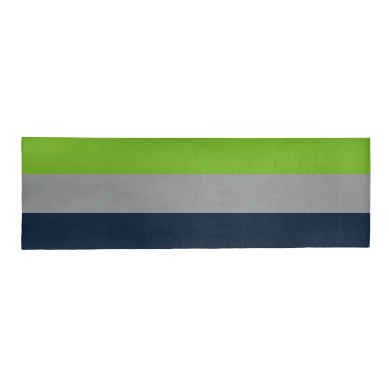 Chenille Striped Indoor Rug, Runner 2'6" x 8'