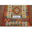 Tapis géométrique en laine Kilim