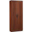 Armoire de rangement autoportante 63 po à 2 portes avec tablettes à 5 niveaux et 2 tablettes réglables pour la salle à manger HOMcom
