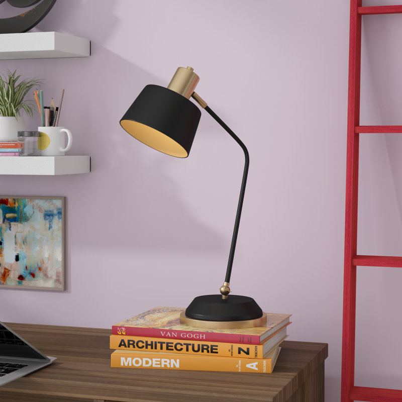 Lampe de bureau en métal 23 po Courtois