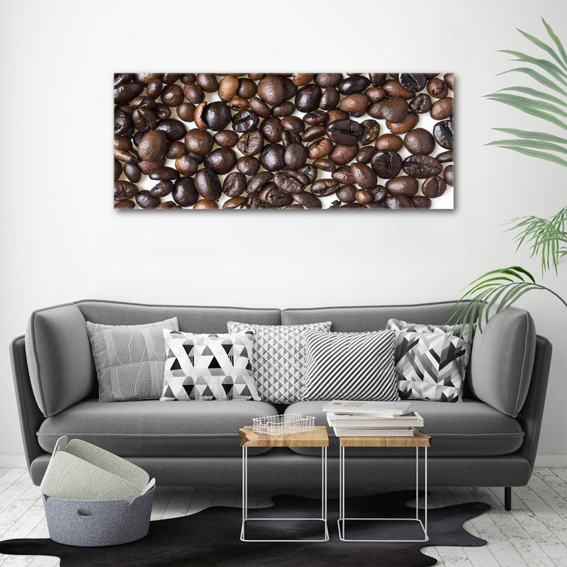 Coffee Beans - Wrapped Canvas Print