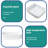 MONSFEST 15'' Ceramic Rectangular Bathroom Sink