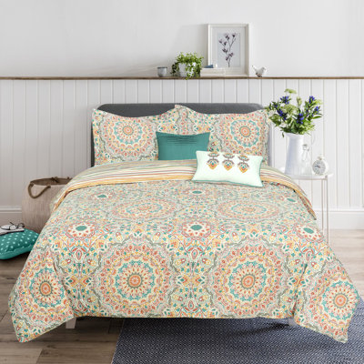 Cozumel9304 Ring Stitch Abstract Comforter
