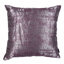 Plum/Silver Metallic Waves Pillow Cover & Insert