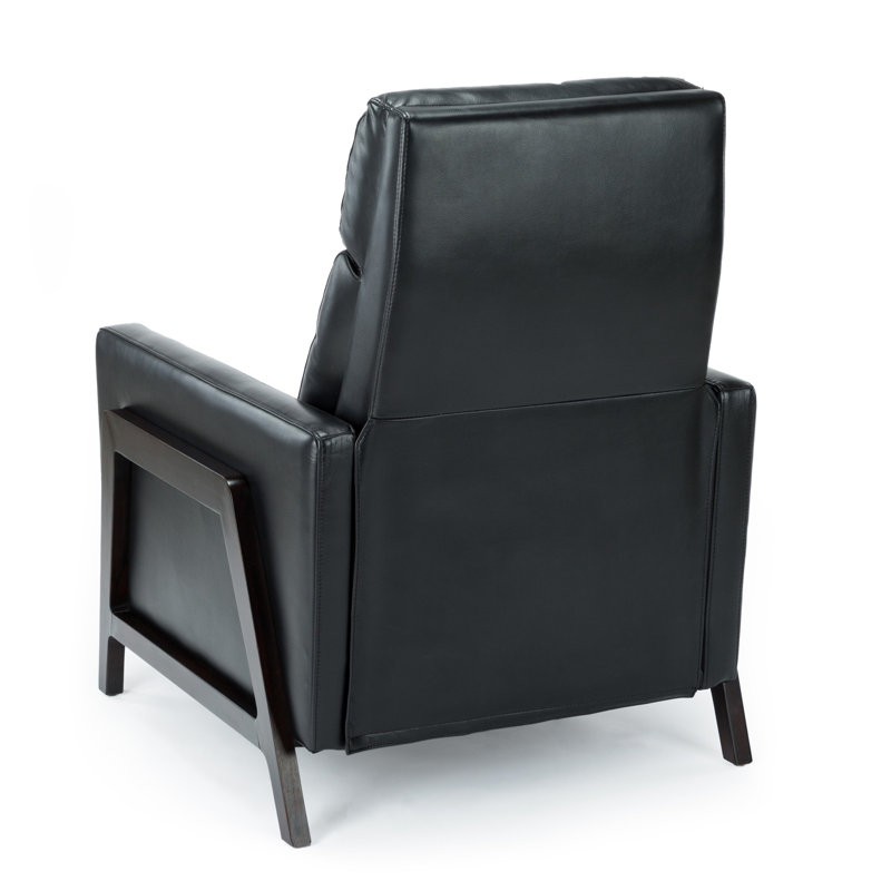 Fauteuil inclinable par pression, Noir