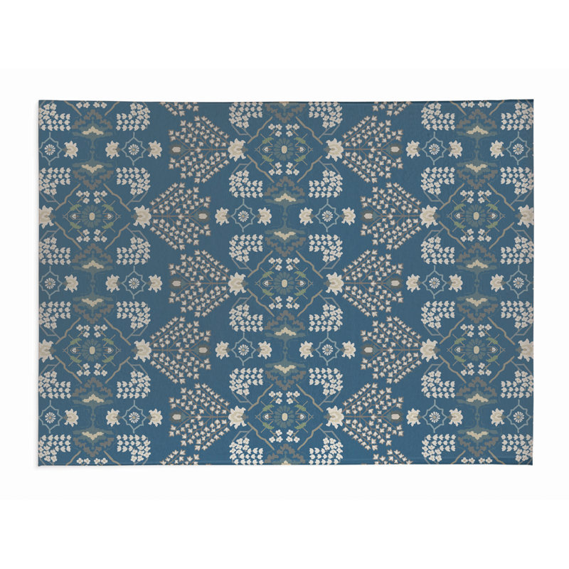 Tapis décoratif à poils courts Tilly, Rectangulaire 3 pi x 5 pi