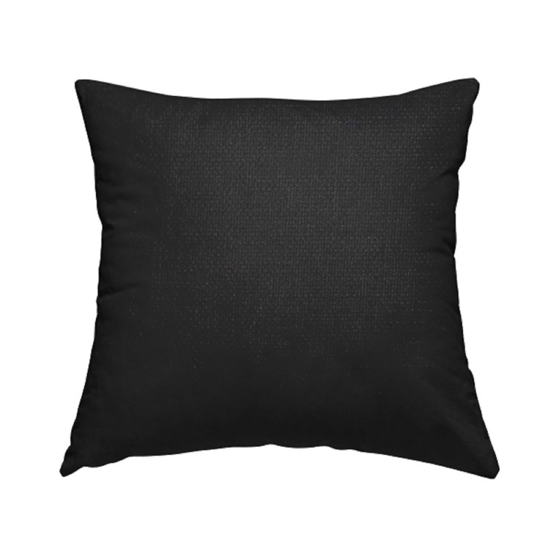 Erikc Square Cushion, 55cm H x 55cm W x 5cm D, Black