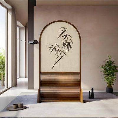 Paravent en bambou Zen