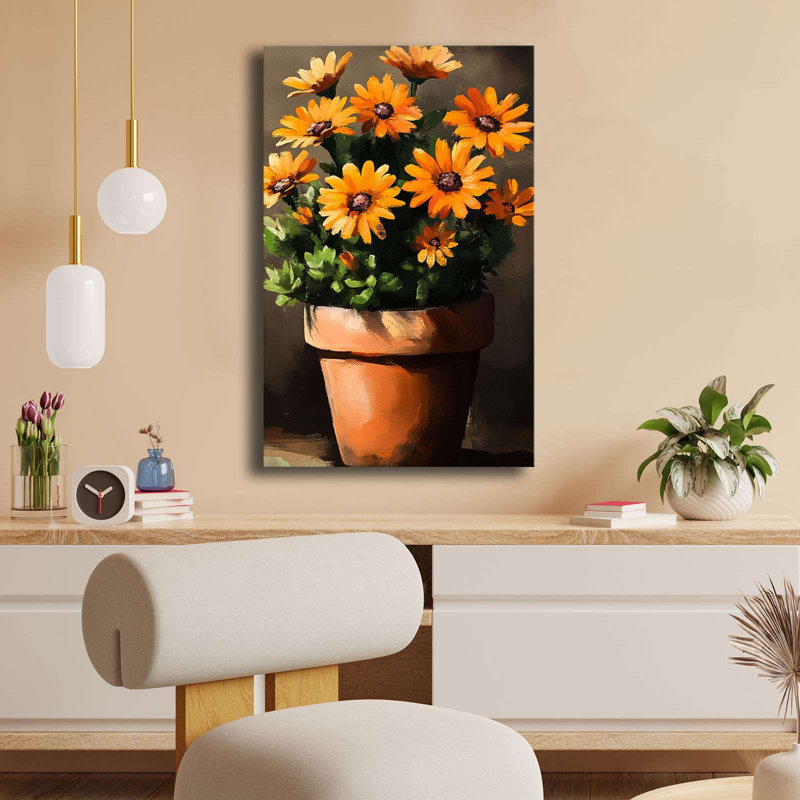 Decorative Canvas Painting, 27.56" H x 17.72" W