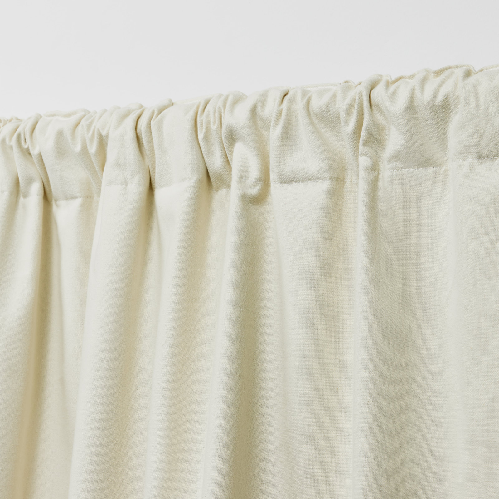 Lauren Ralph Lauren Waller Blackout Cotton Curtain, Natural, 52" W x 84" L