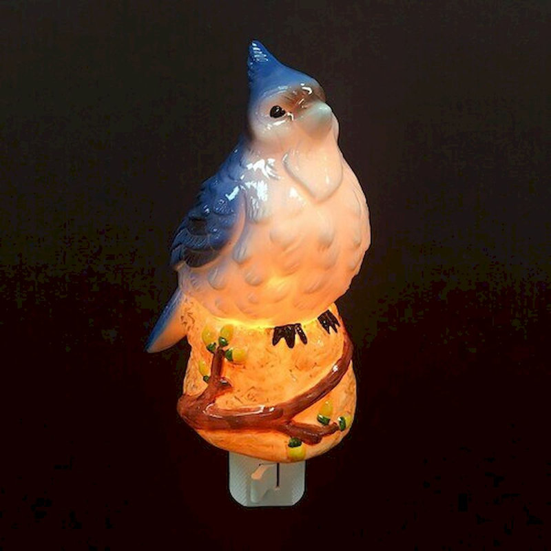 Veilleuse Bluebird sur une branche