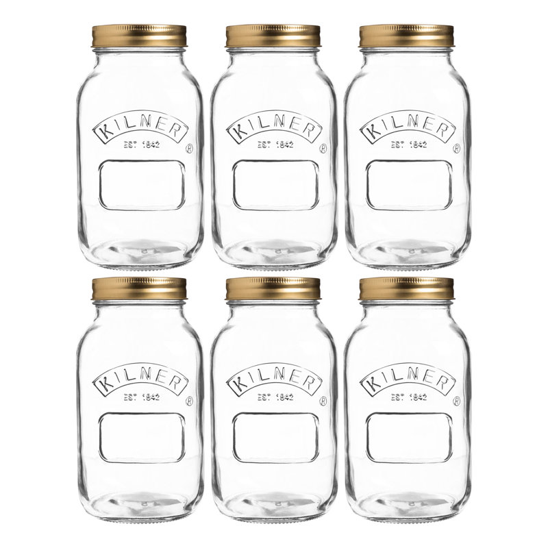 Kilner Preserve Jar, 1L, 6