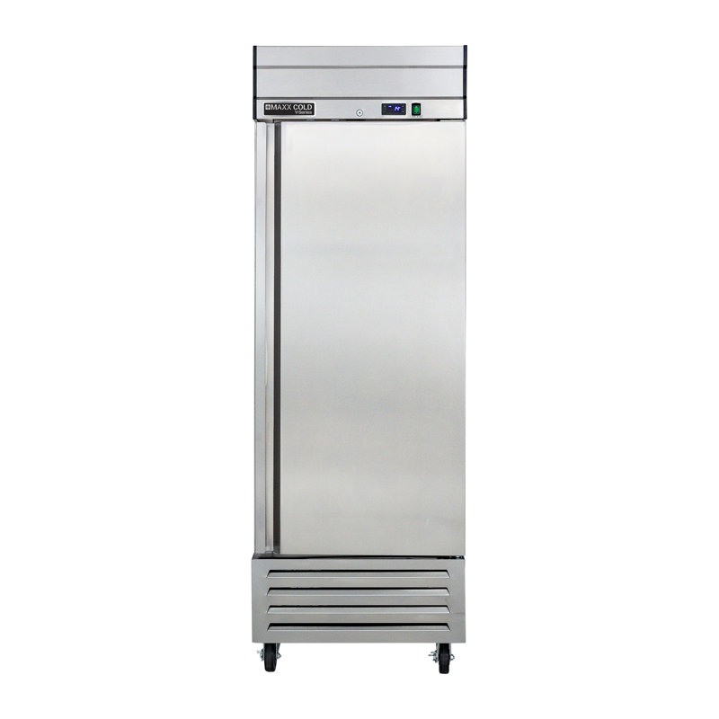 Maxx Cold Stainless Steel Commercial Reach-In Refrigerator