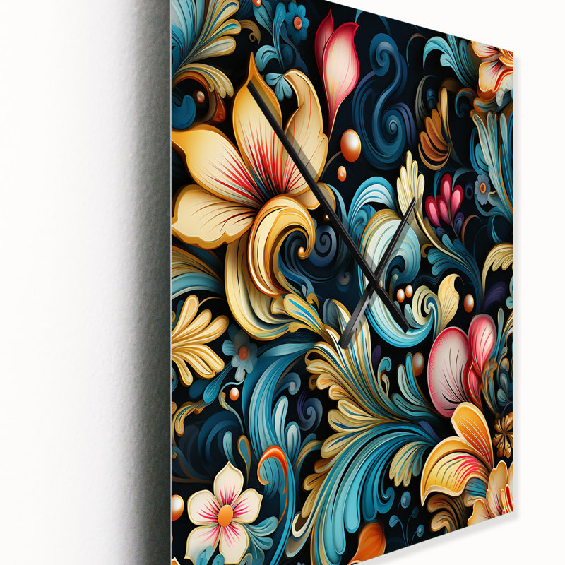 Horloge murale Janaih - Bohemian & Eclectic, Petit