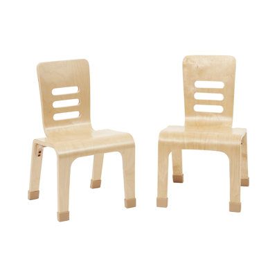 ECR4Kids Bentwood Chair, Stackable Seats -  ELR-22206-NT
