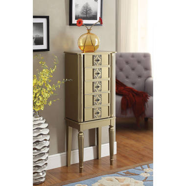 Wayfair  Free Standing Ebern Designs Jewelry Armoires You'll Love