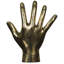 Open Hand Figurine