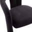 Ensemble de 2 fauteuils d'appoint / de salle à manger / de barils en tissu de velours de conception contemporaine (velours)-867204559