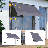 78'' W x 47'' D Metal Canopy-98226887