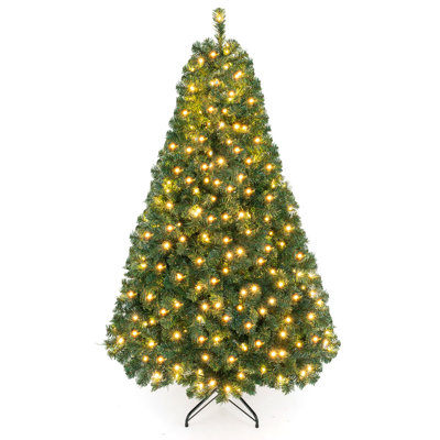 Sapin de Noël illuminé en pin de 2,3 m