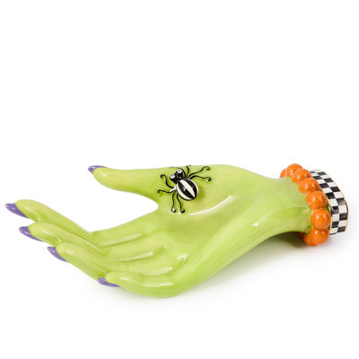 Greta Witch's Hand Ceramic Trinket Tray