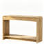 Console d'entrée Adelle 43,3 po, table d'appoint étroite et longue avec rangement-131427584