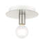 Plafonnier encastré 8 lumières Alcalde-435006291