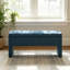 Banc de meuble-lavabo rembourré avec rangement-130703888