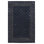 Navy Blue Tonal Check Rug