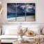 «Dark Cloudy Sky» sur toile-121435955