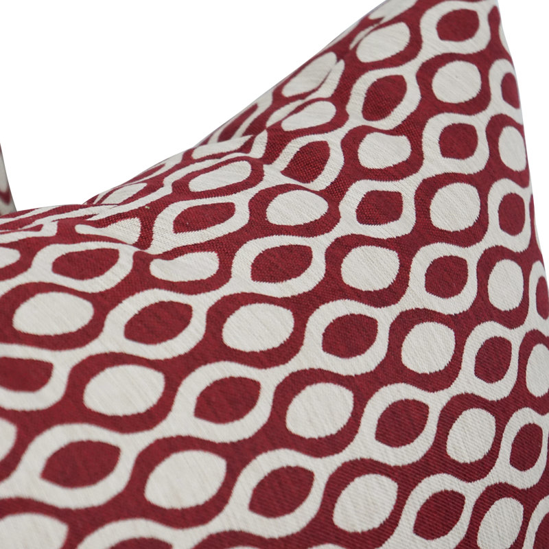 Geometric Reversible Throw Pillow
