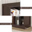 Cabinet and Shelves Bookcase-1000643120
